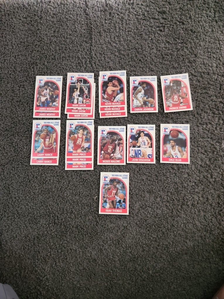 NBA Players Cards 1989 NBA All Star Game
