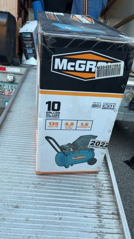 McGraw 135 Psi Compressor