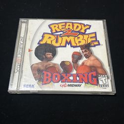 Ready 2 Rumble Boxing (Sega Dreamcast, 1999) Complete CIB w/ Manual Tested