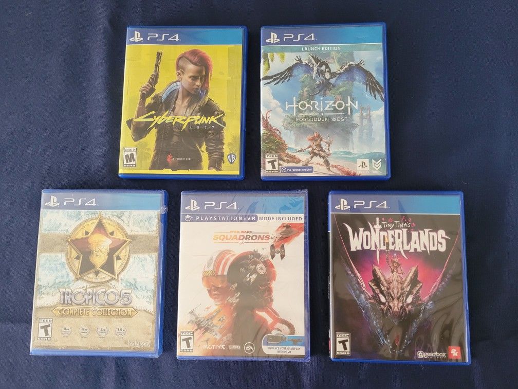 PS4 Games [SEALED BRAND NEW]