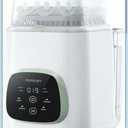 Momcozy KleanPal Pro Baby Bottle Washer, Sterilizer & Dryer - All-in-One Cleaning Machine for Bottles, Pump Parts & Baby Essentials - Time-Saving & Ef