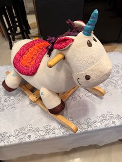 Cute Unicorn Rodeo Rocker Dilly-Dally