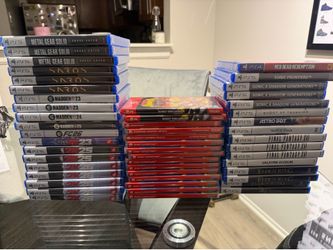 PS4, PS5, Nintendo Switch 1 & 2 video games