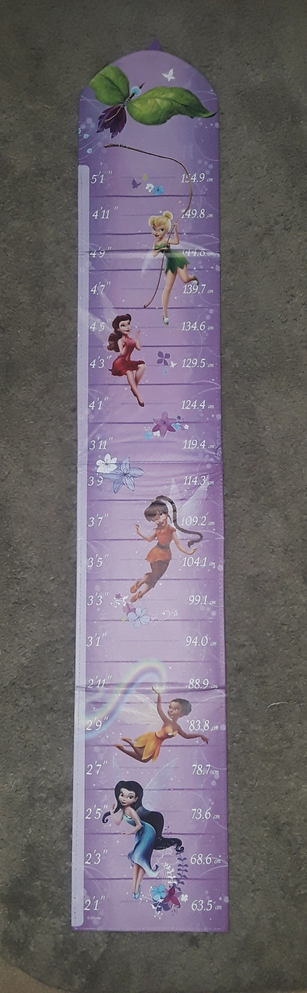 Tinkerbell growth chart