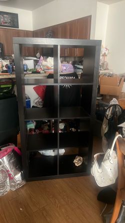 Brown shelf