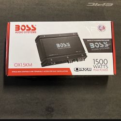 BOSS ONYX 1500 Watts Monoblock Bass Amplifier With Original Bass Knob 