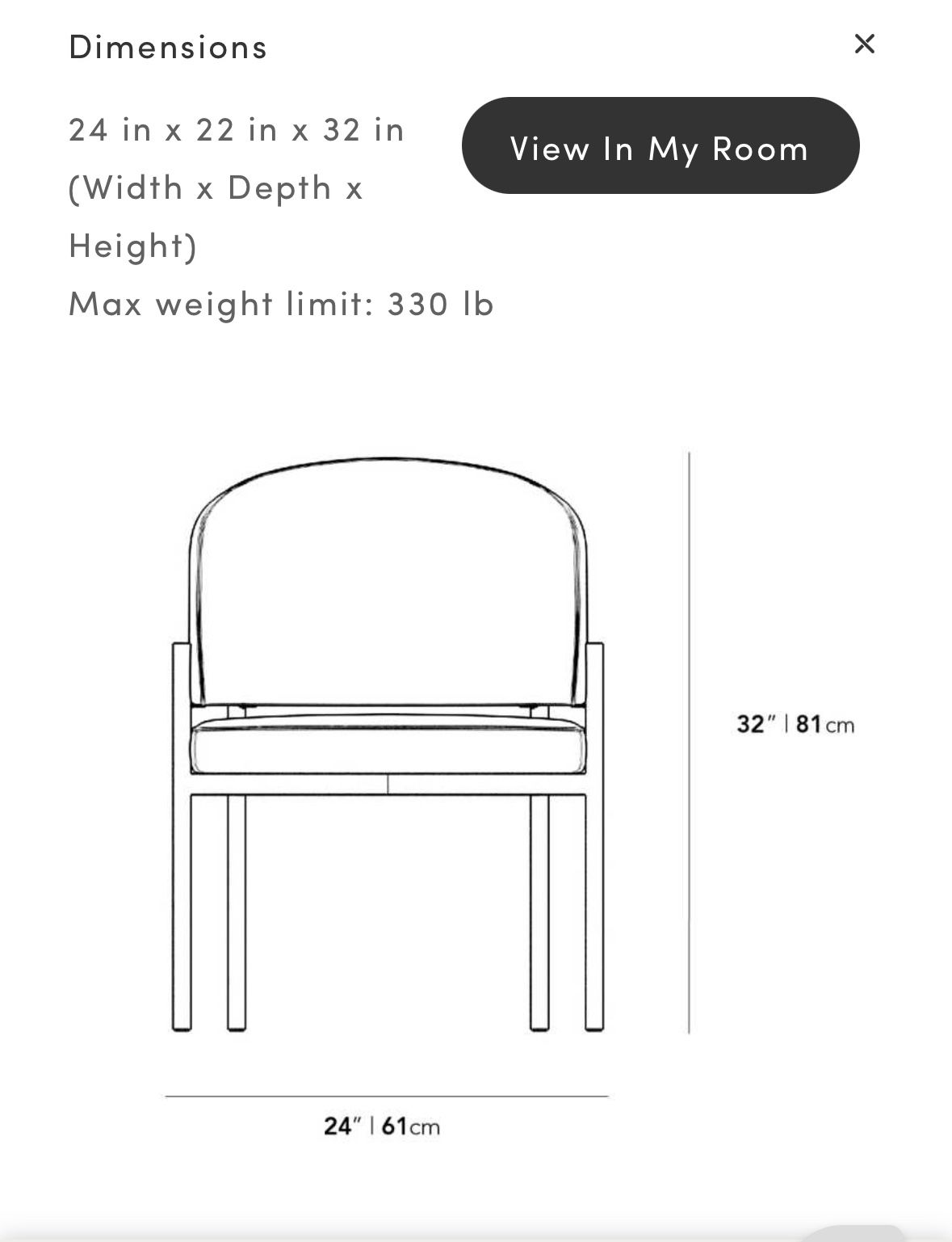 Rove Concepts Solana Chair - Black