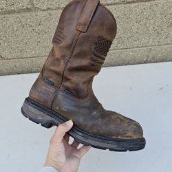 Size 9.5 D Ariat Work Boots Composite Toe 