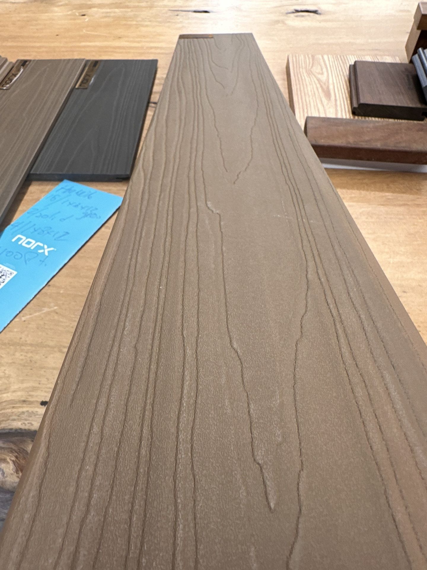Light Brown Deck Board-composite Material