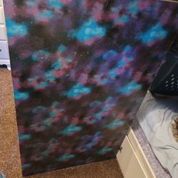 Desk With A Galaxy Top