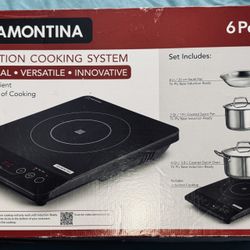 Tramontina 6 pc induction cooking system