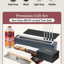  HOUSWISE  CONCRETE TABLETOP FIRE PITS  Combo Bundle