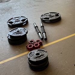Manual Adjustable Dumbbells