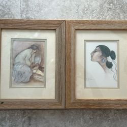 Two RC Gorman Vintage prints