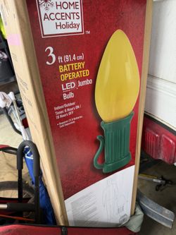 3 Foot Jumbo bulb