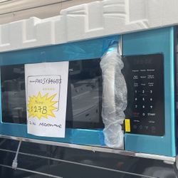 Microwave Stainless Steel New Open Box And 1 Year Warranty 