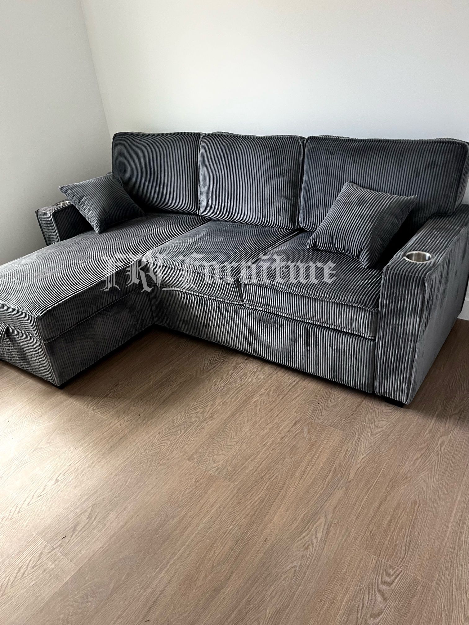 New Dark Gray Sofa