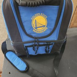 NBA Golden State Warriors Shoulder Sling Backpack travel gym bag.