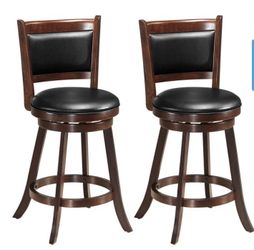 Wooden counter stools