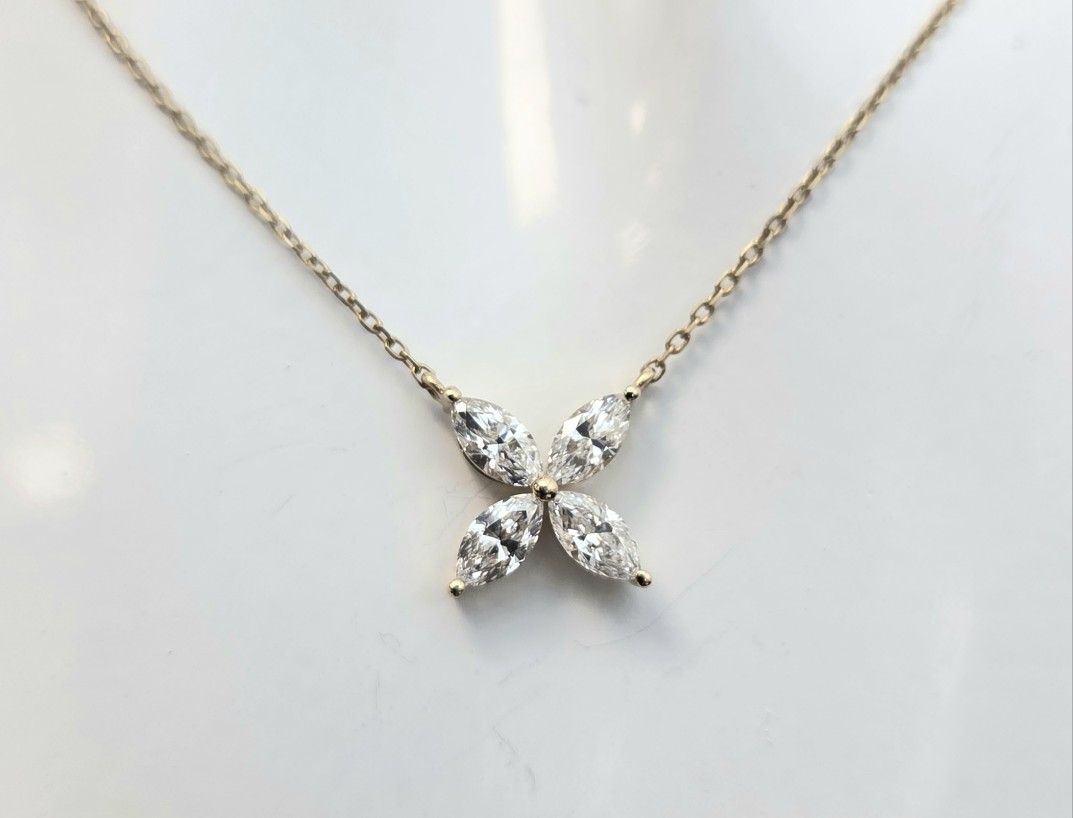 High Quality 14K Yellow Gold, VVS Quality 18"