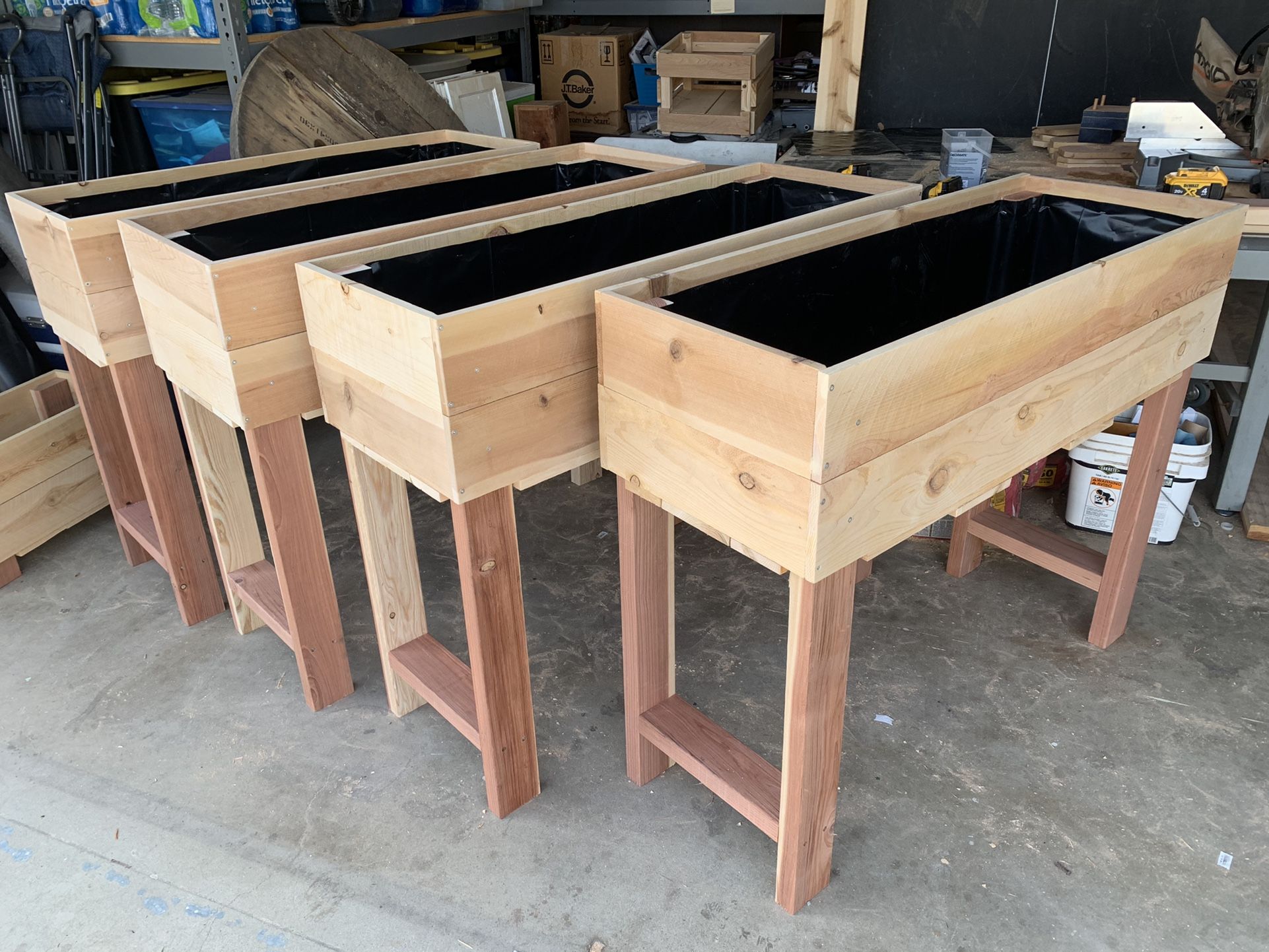CUSTOM MADE PLANTER BOXES