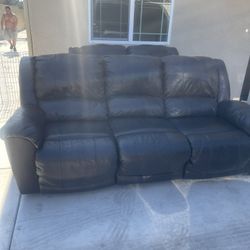 Brown Leather Couches