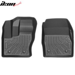 Fits 2014–2021 Ford Transit Connect Anti-Slip Floor Mats All Weather TPE Carpets
