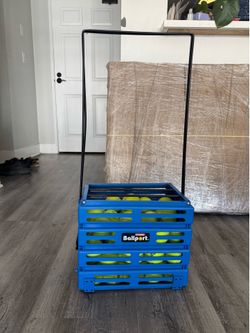 Ballport tennis ball basket + pickup