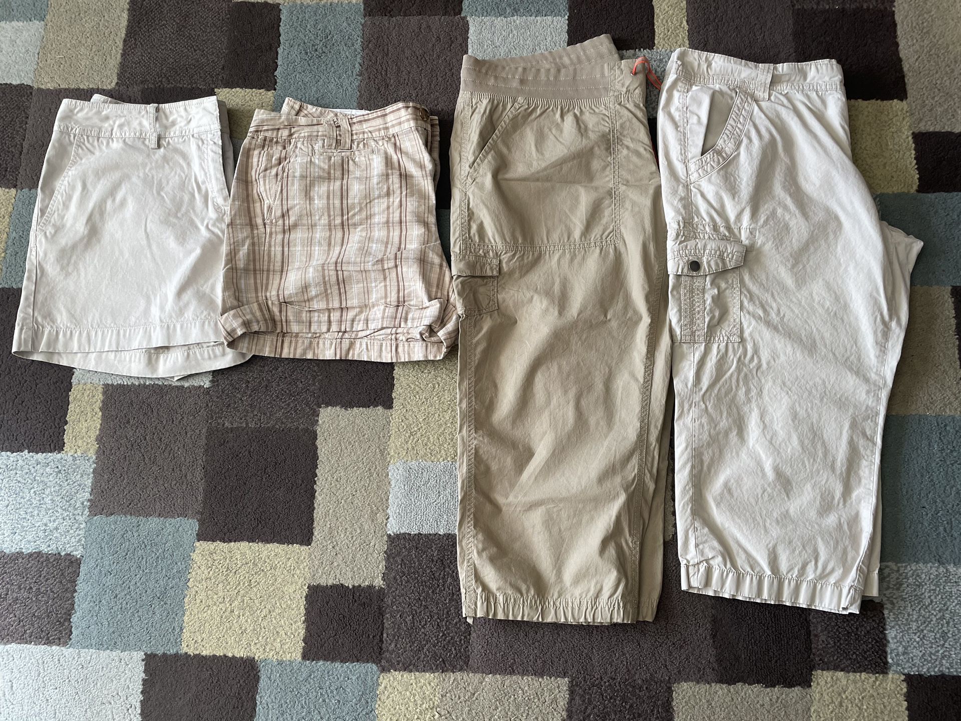 Womens Size 16 Shorts And Capris Tommy North Face 