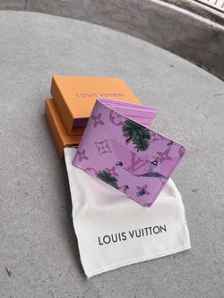 Lv Pink Ski Wallet