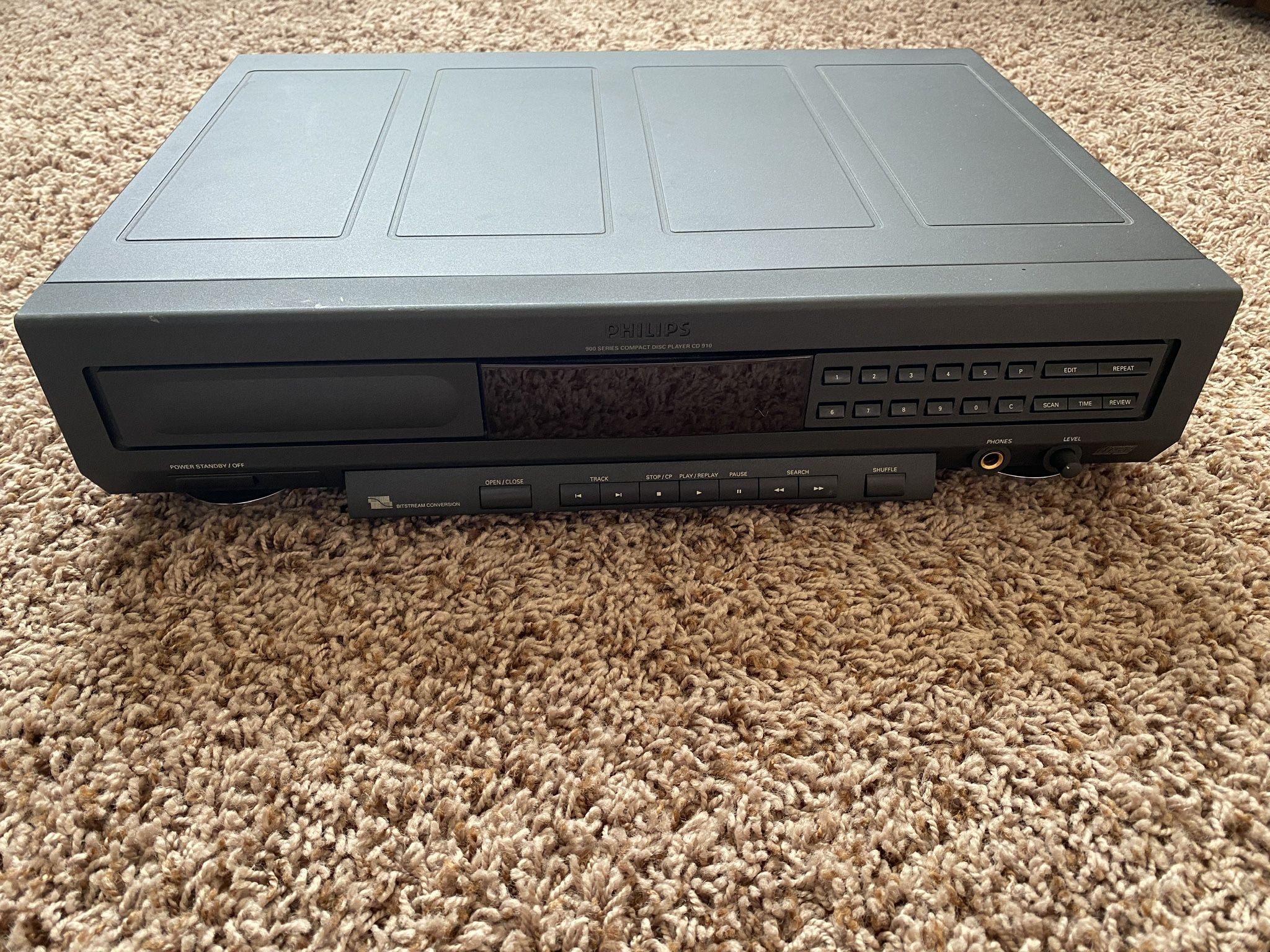 Philips brand CD Player. Model # CD-910.