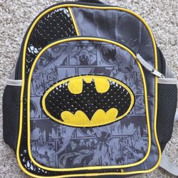 Batman toddler backpack