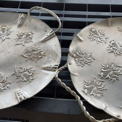 Aluminum  Deco Plates, Baskets