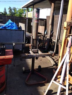 Gray brand pneumatic floor jack