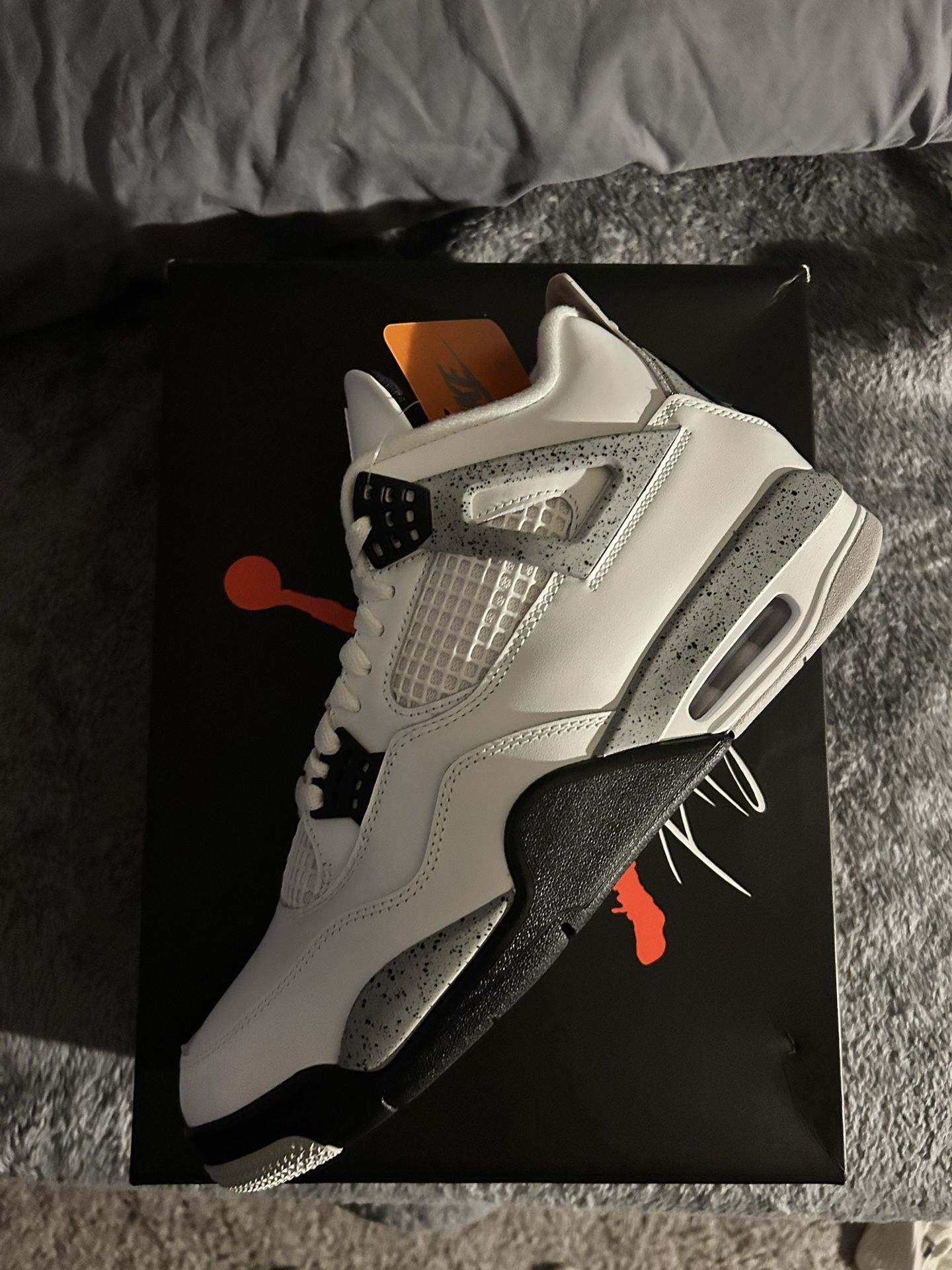 Jordan 4 White Cement Size 10.5, 11 & 12