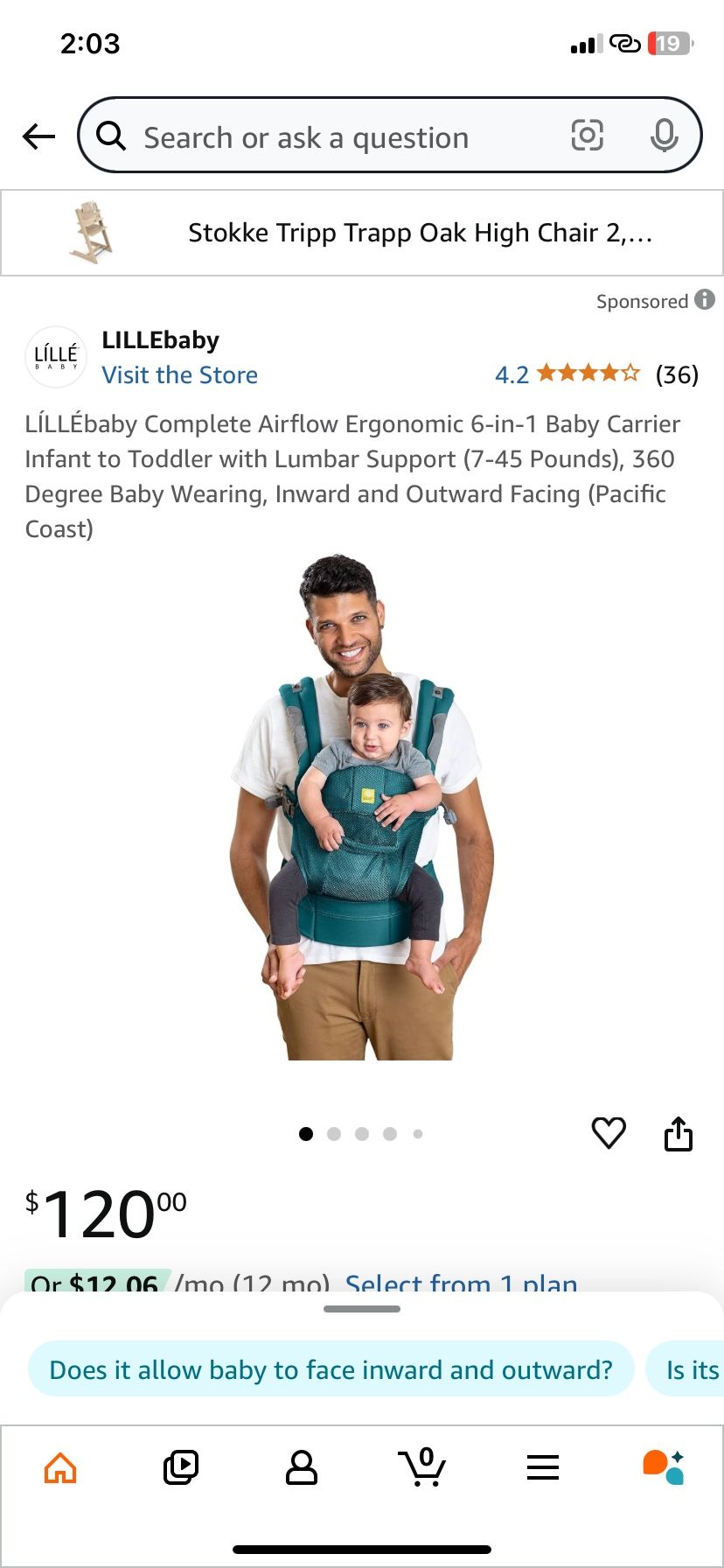 Lillie Baby Carrier