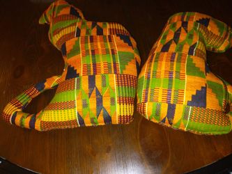 Stuffed African Pillows 