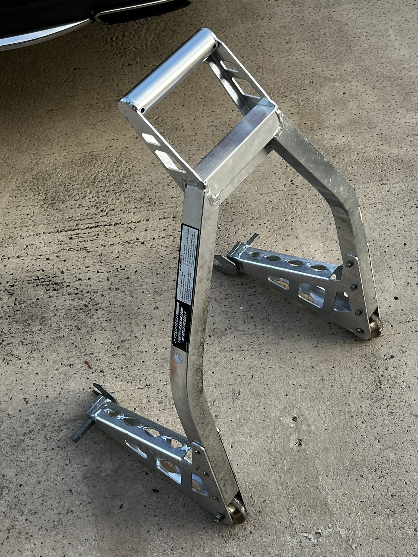 Aluminum Motorcycle Stand Rear