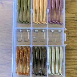 Fishing Lures- 2 Inch Paddle Tail Kit
