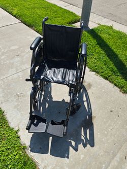 K2 Basic Pro 16inch Seat Leather Wheelchair 120 Firm  See Pictures Of