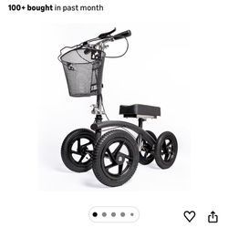 MINT Comfy Knee scooter With Basked Only 3 Months ! 