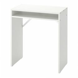 TORALD Desk, white, 25 5/8x15 3/4 "