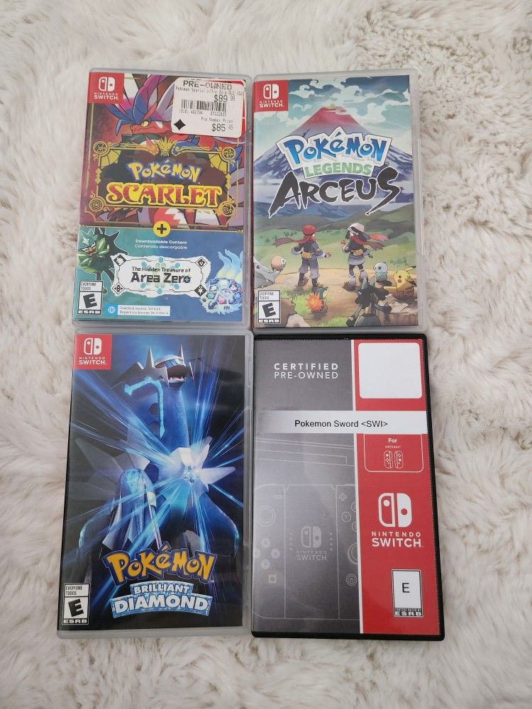 Pokemon Nintendo Switch Games