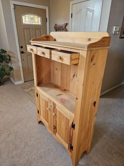Pine Unfinished Buffet/Dresser