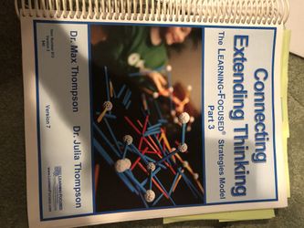 Connecting extending thinking the learning focused strategy model part three