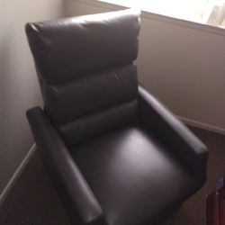 Real Leather recliner