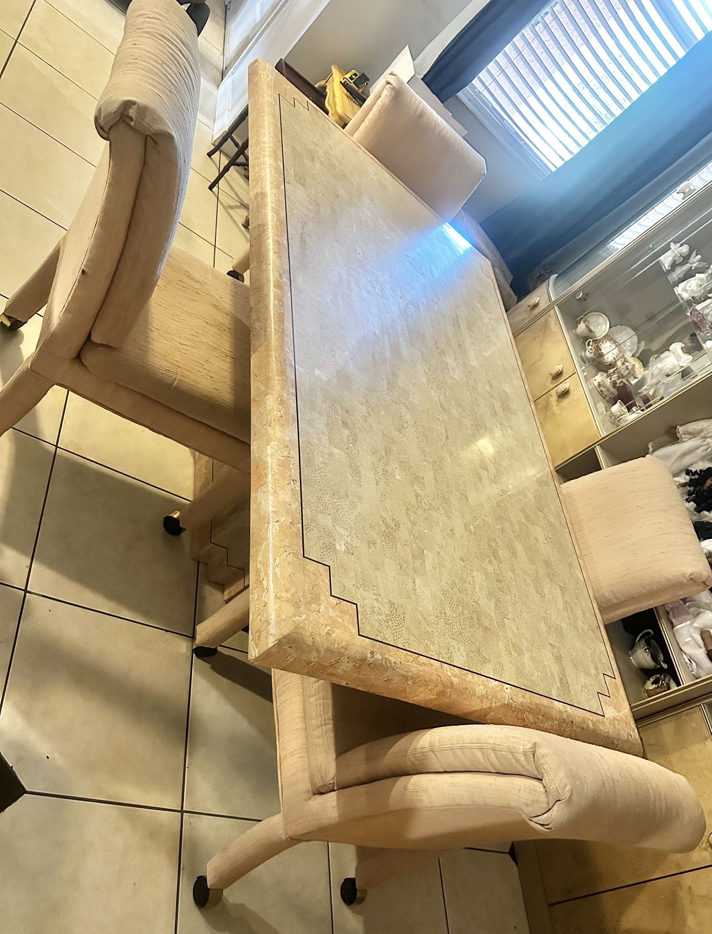 Beautiful Dining Table And 4 Chairs
