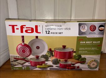 T-fal Simply Cook Ceramic Non-stick 12-Piece Set