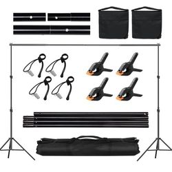 Backdrop Stand 6.5ftX10ft Parties Weddings Photo Studio. *NEW*