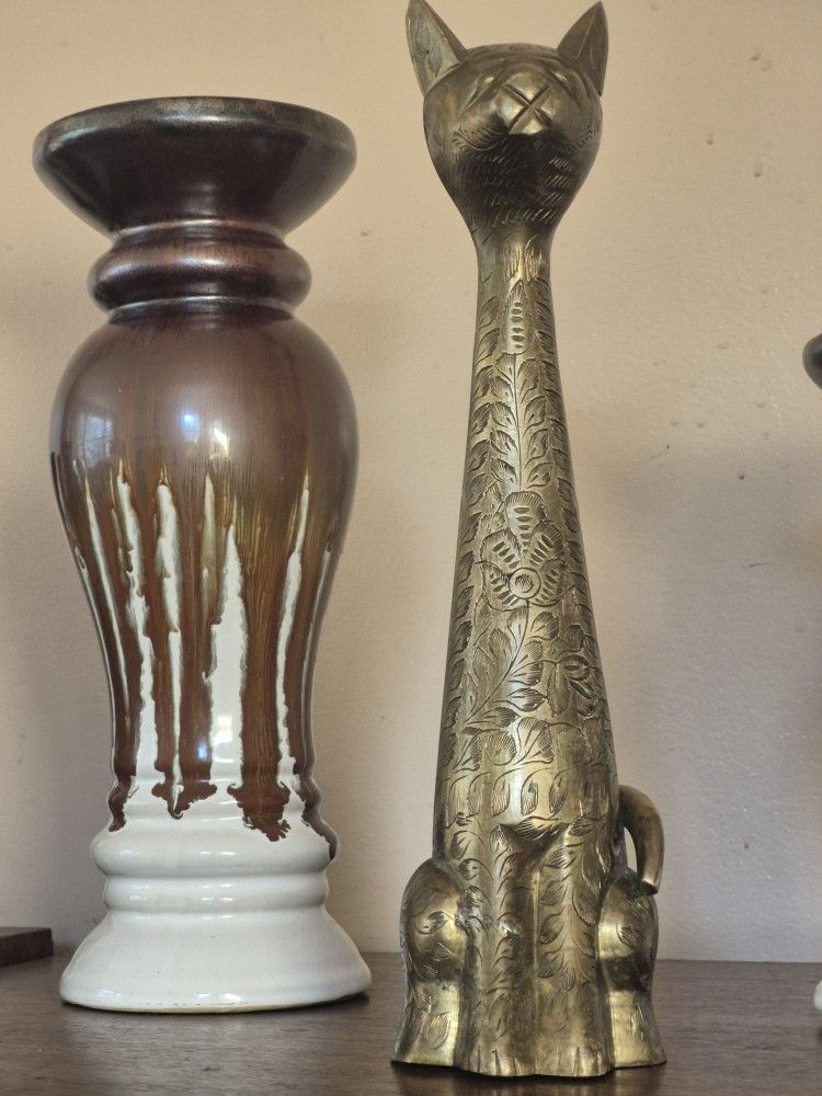 MCM 12" Brass etched Cat. 
